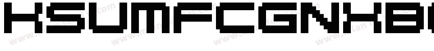 KSUMFCGNXB0 20 00字体转换